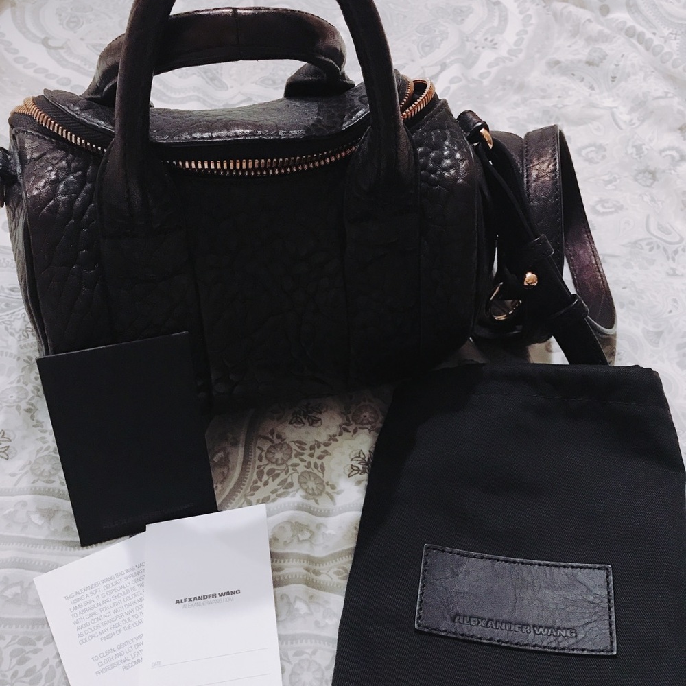 Alexander Wang Rose Gold Mini Rockie